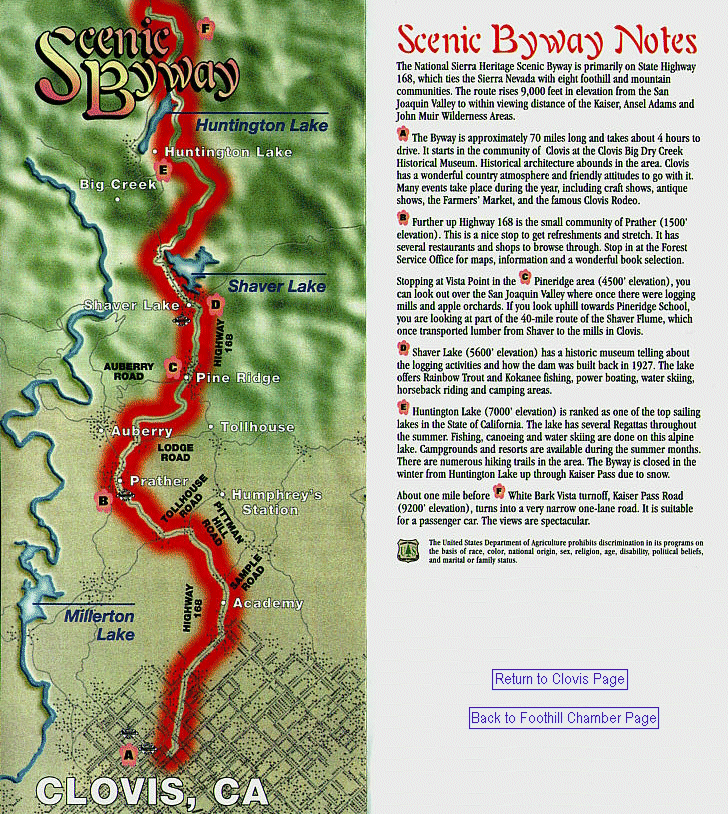 Scenic Bypass Map